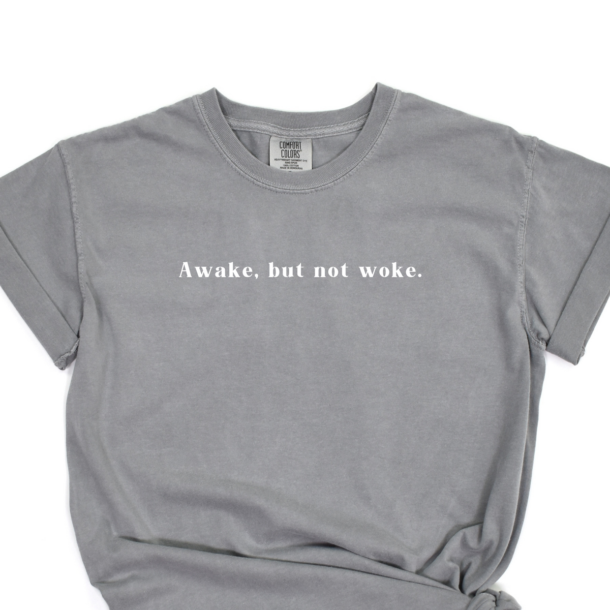 Woke best sale black tees