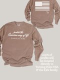 protect the American way of life | CHARLIE KIRK - ADULT LONG SLEEVE TEE