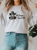 TALK COMMON SENSE TO ME - ADULT CREWNECK