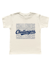 TODDLER CHALLENGERS CURSIVE SHORT SLEEVE TEE