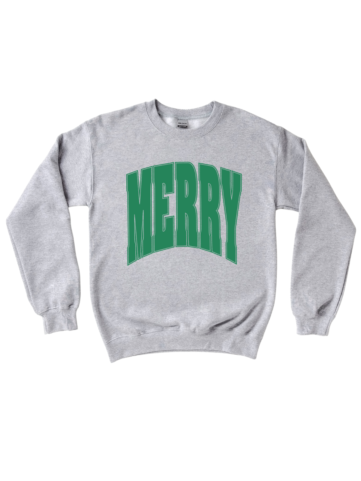 ARCHED MERRY - ADULT CREWNECK