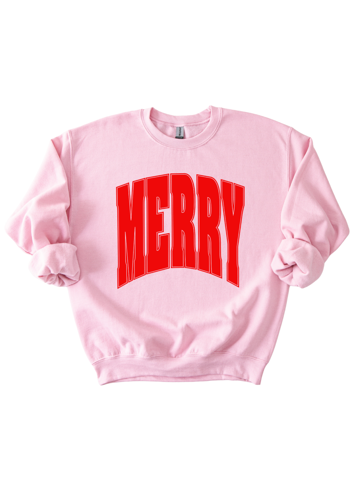 ARCHED MERRY - ADULT CREWNECK