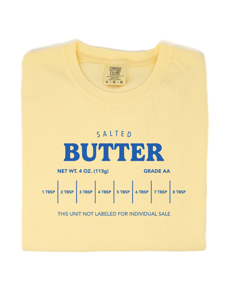 BUTTER  - ADULT TEE