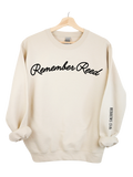REMEMBER REED - ADULT CREWNECK