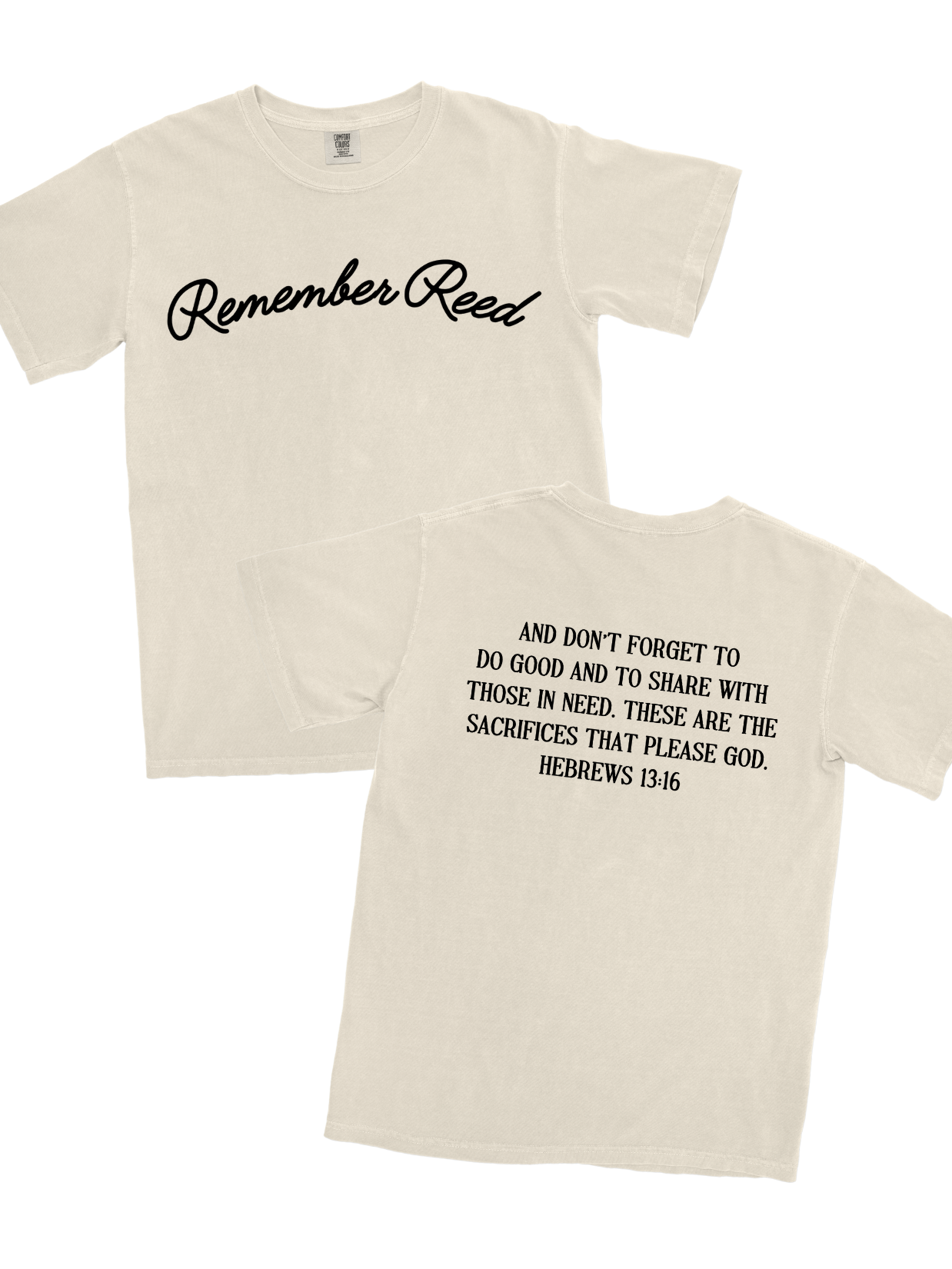 REMEMBER REED - ADULT SHORT SLEEVE TEE