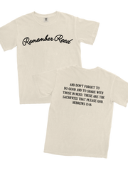REMEMBER REED - ADULT SHORT SLEEVE TEE