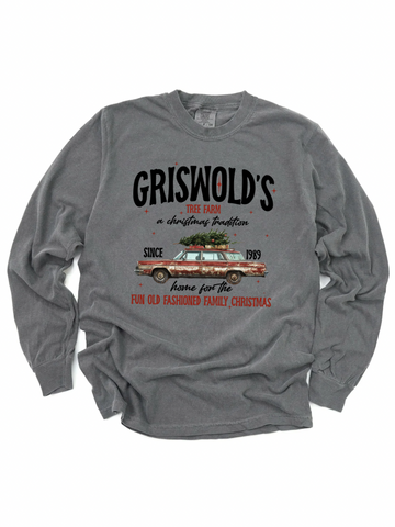 GRISWOLD’S CHRISTMAS ADULT LONG SLEEVE TEE