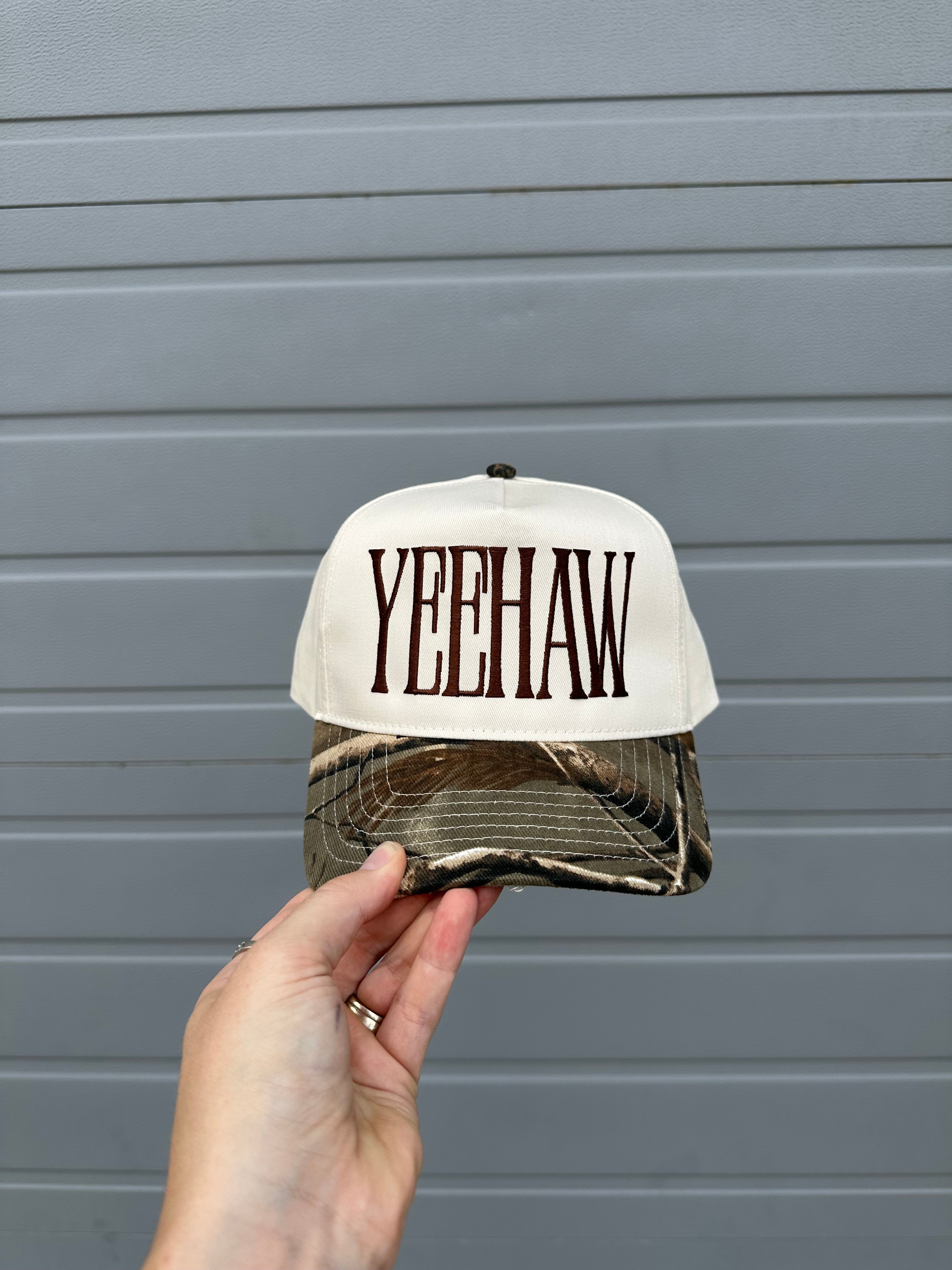 YEEHAW CAMO HAT