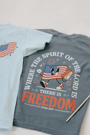 YOUTH WHERE THE SPIRIT OF THE LORD IS THERE IS FREEDOM TEE SHIRT