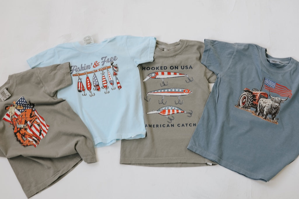YOUTH FISHIN & FREE TEE SHIRT