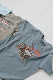 YOUTH FLAG TRACTOR TEE SHIRT