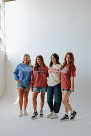 ADULT GOD BLESS AMERICA - WASHED CREWNECK