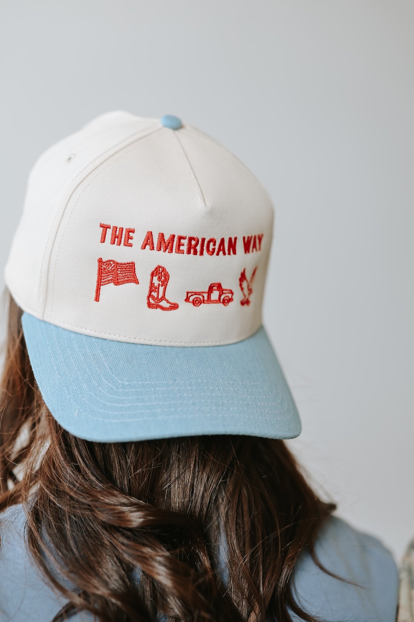 THE AMERICAN WAY - EMBROIDERED HAT