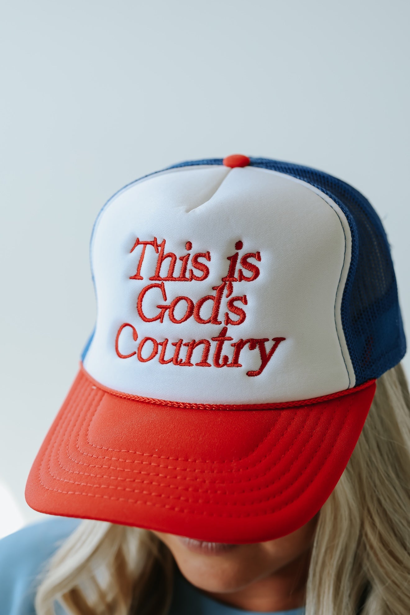 THIS IS GOD'S COUNTRY - EMBROIDERED HAT