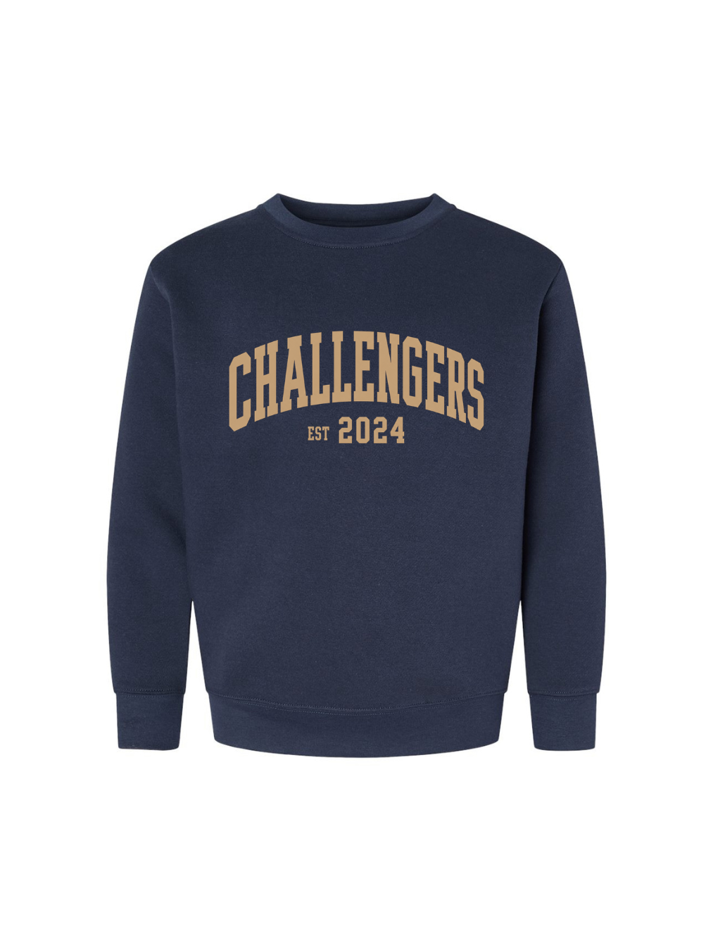 YOUTH "CHALLENGERS EST. 2024" CREWNECK SWEATER