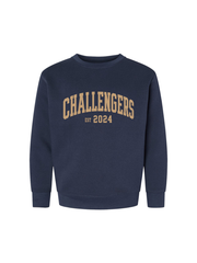 YOUTH "CHALLENGERS EST. 2024" CREWNECK SWEATER