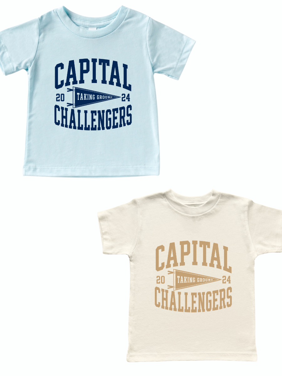 TODDLER CAPITAL CHALLENGERS TEE