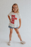 GOD BLESS THE USA - KIDS TEE