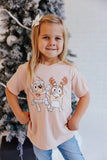 BLUEY CHRISTMAS KIDS TEE