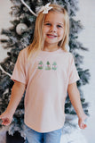 MINI TREES WITH BOWS KIDS TEE