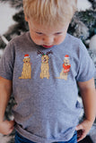 GOLDEN RETRIEVER CHRISTMAS KIDS TEE