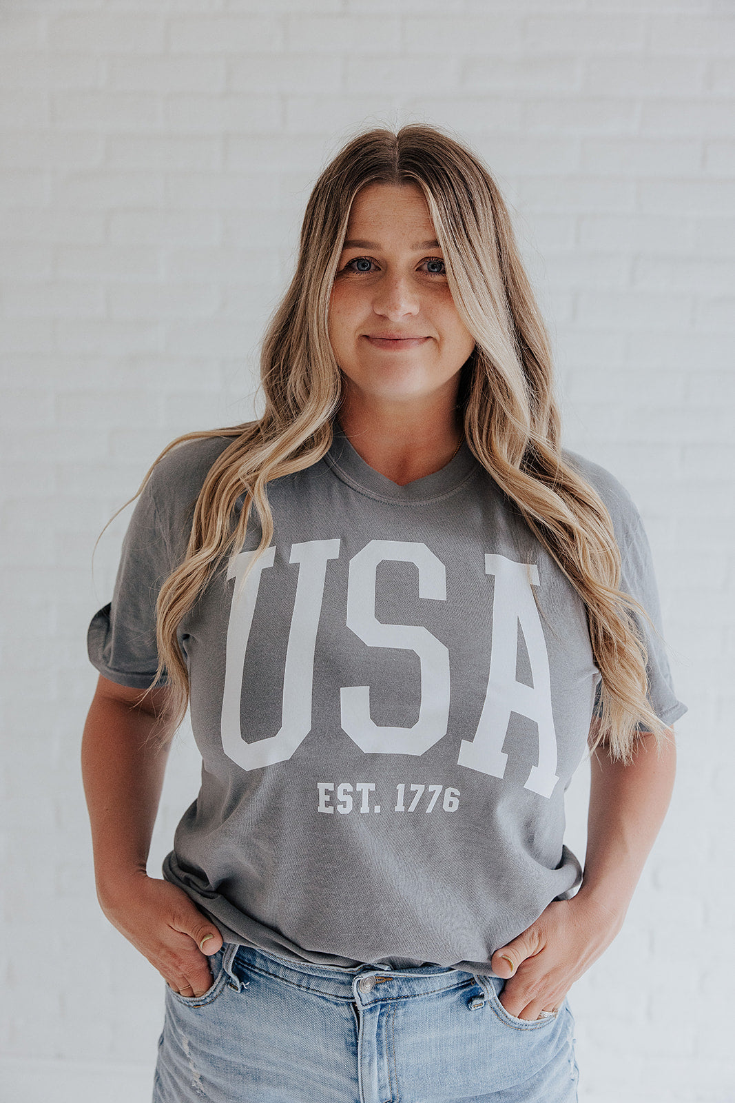 USA EST 1776 - ADULT SHORT SLEEVE TEE