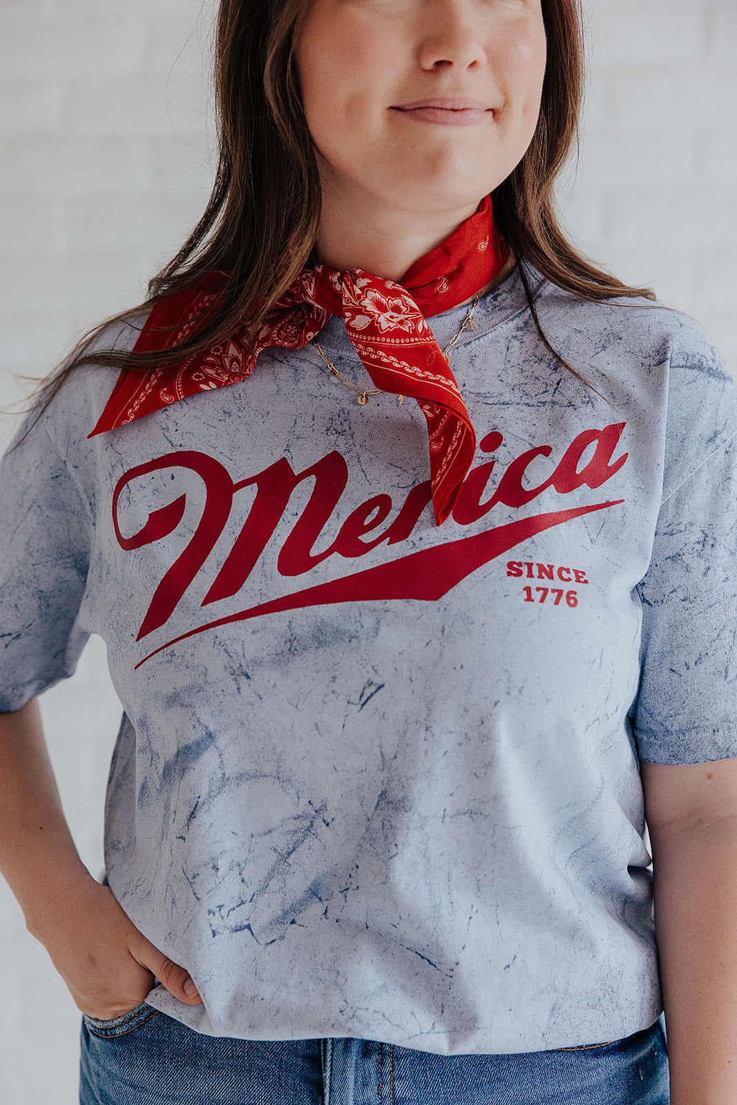 MERICA EST. 1776 - ADULT TEE