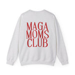 MAGA MOMS CLUB front+back ADULT CREWNECK