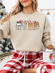 COW’S CHRISTMAS ADULT CREWNECK