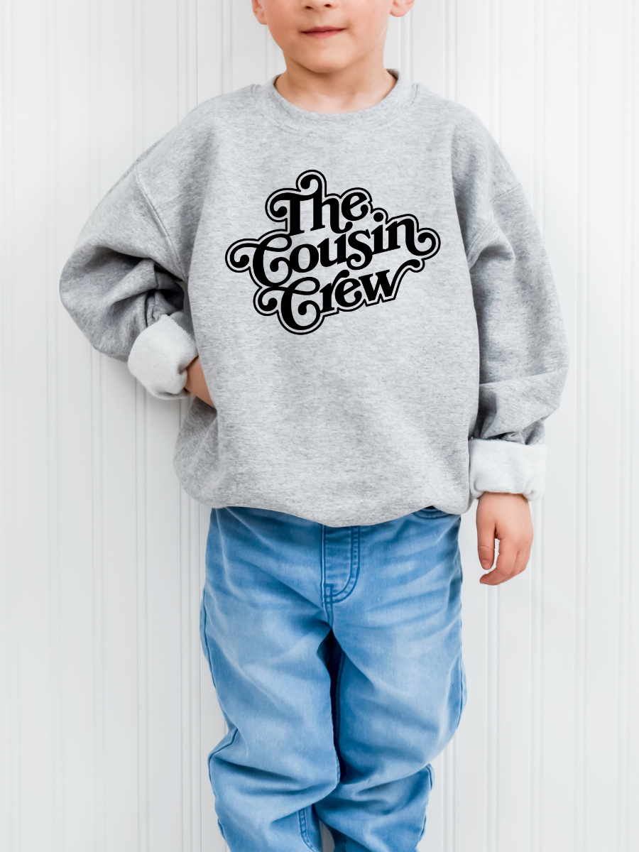 COUSIN CREW - KIDS CREWNECK SWEATER