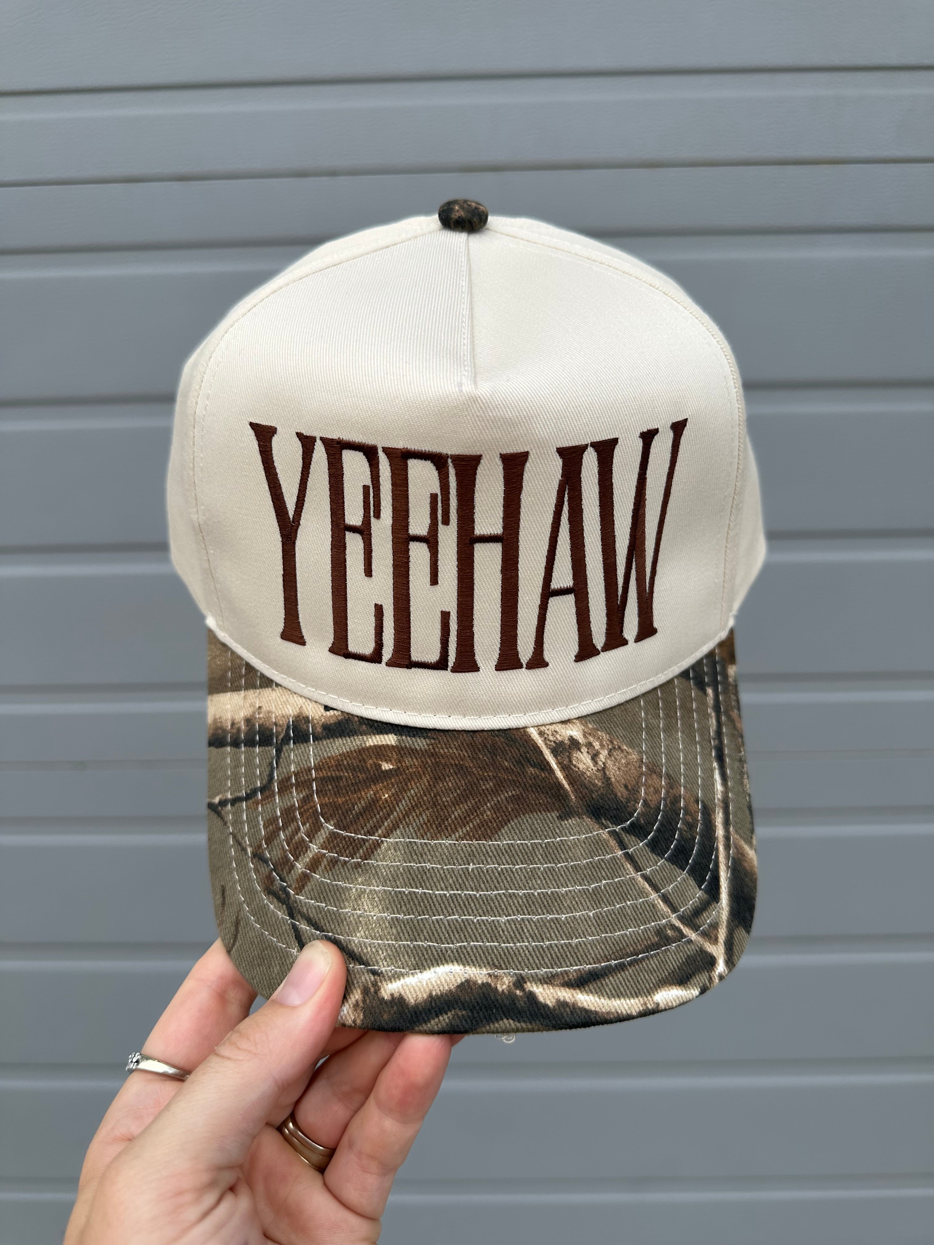 YEEHAW CAMO HAT