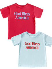 INFANT GOD BLESS AMERICA TEE SHIRT
