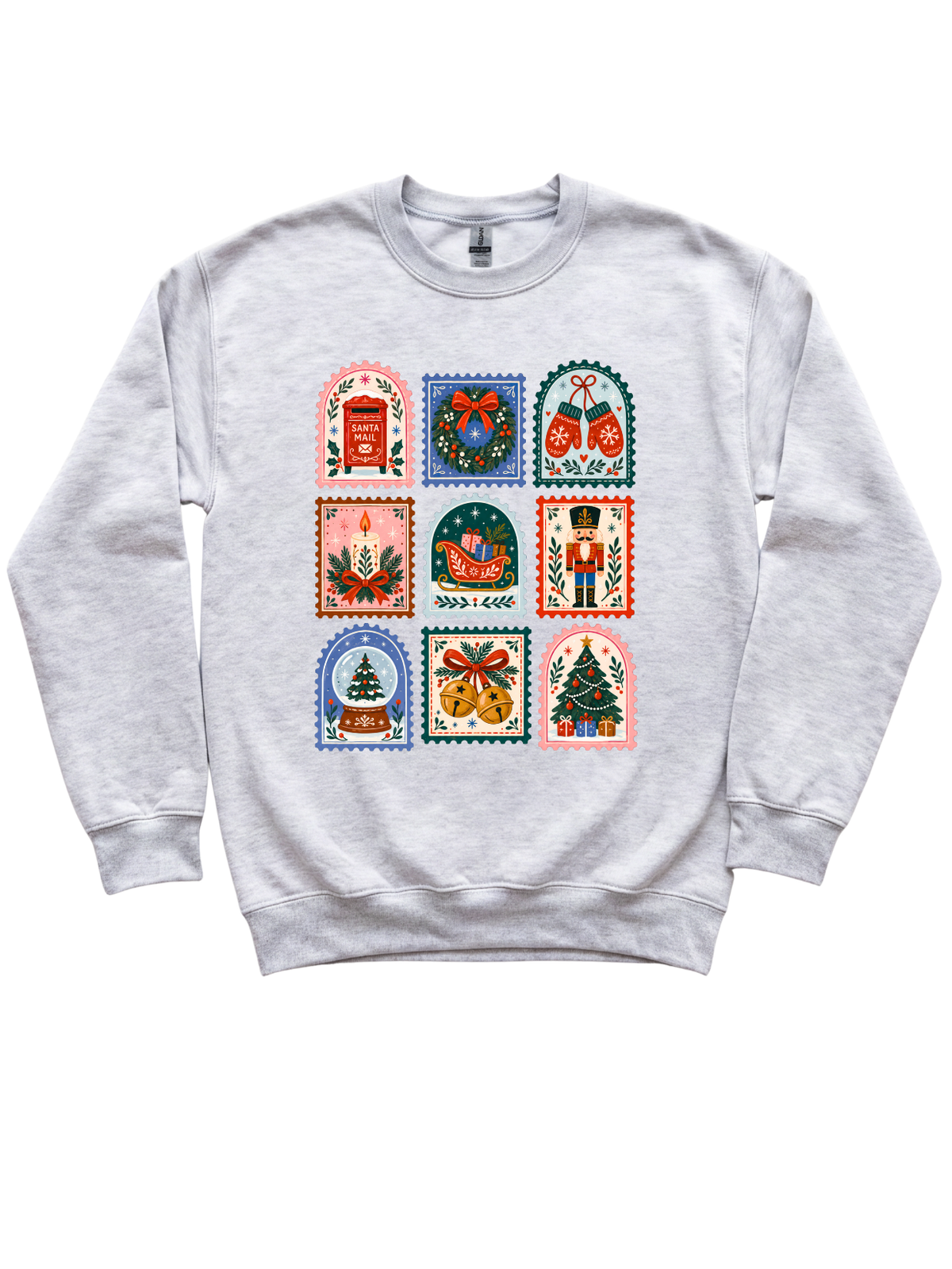 VINTAGE STAMPS - ADULT CREWNECK