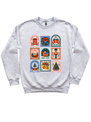 VINTAGE STAMPS - ADULT CREWNECK