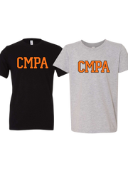 ADULT TEE - CALVARY MERIDIAN PREP ACADEMY CMPA BLOCK LETTERS