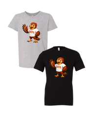 YOUTH TEE - CALVARY MERIDIAN PREP ACADEMY HAWK WITH CMPA SHIRT