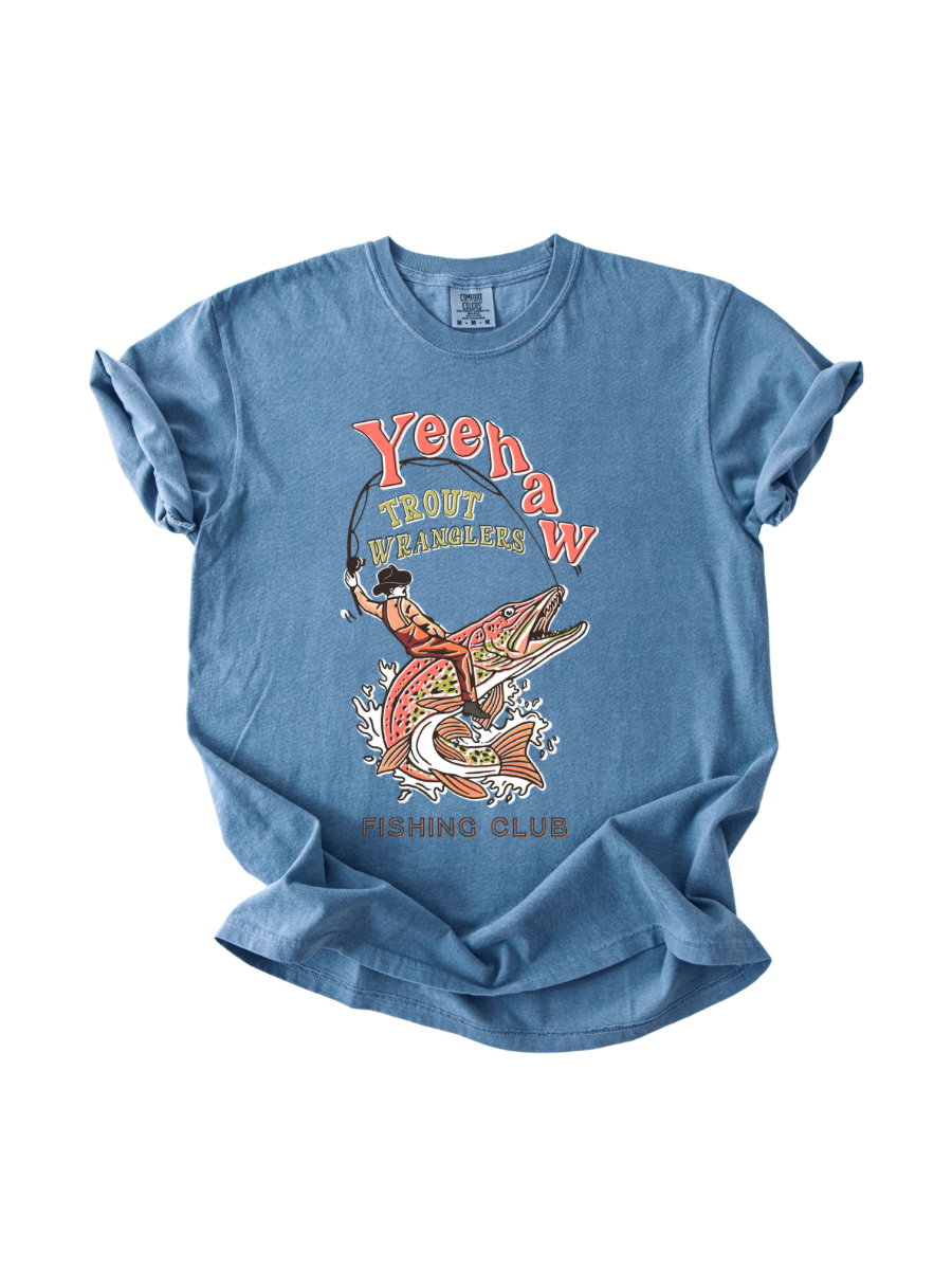 YEEHAW FISHING CLUB ADULR TEE SHIRT