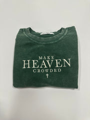 FOREST CORDED CREWNECK