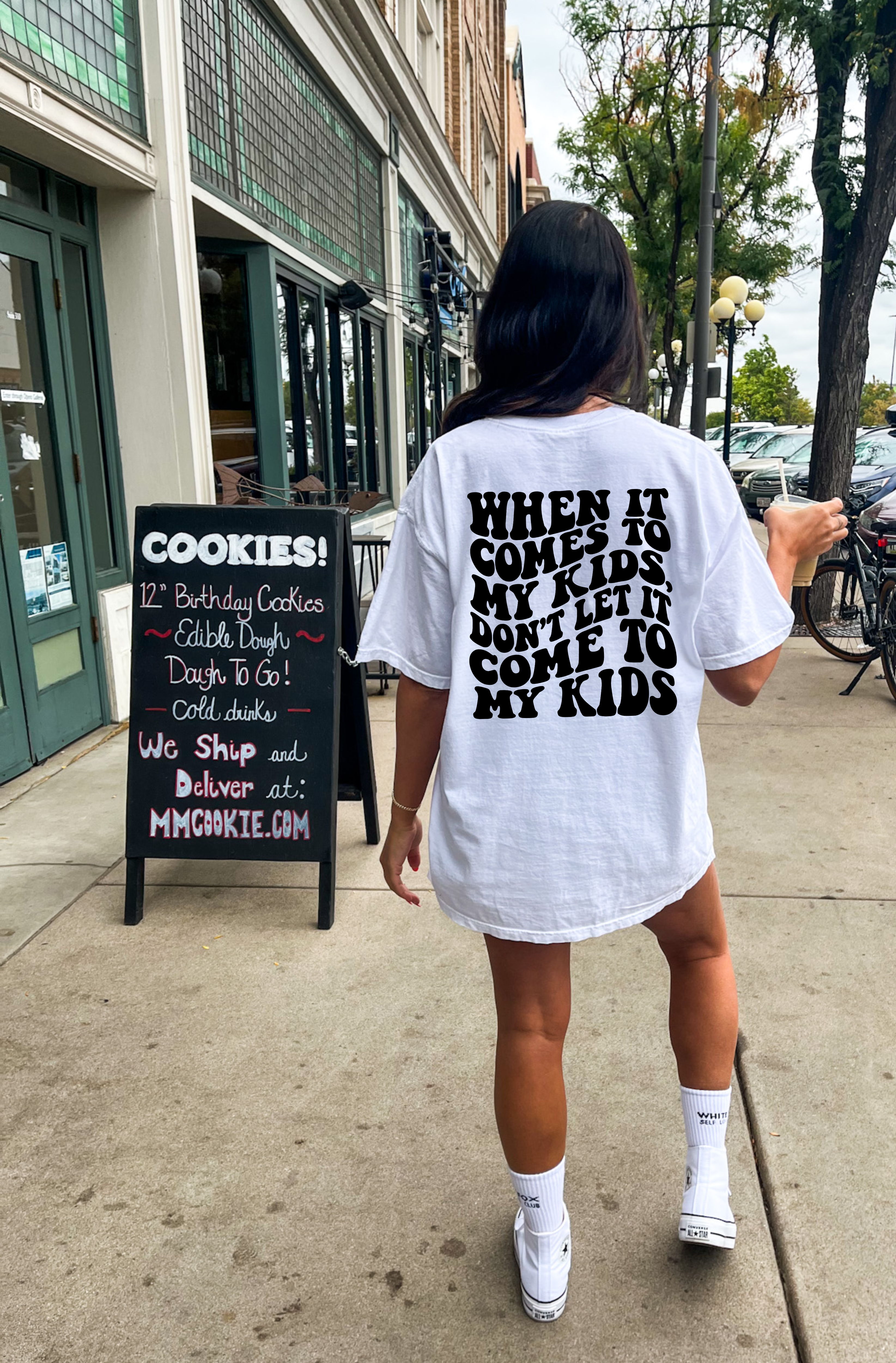 DONT LET IT COME TO MY KIDS • ADULT TEE