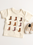 COWGIRL BOOTS KIDS TEE