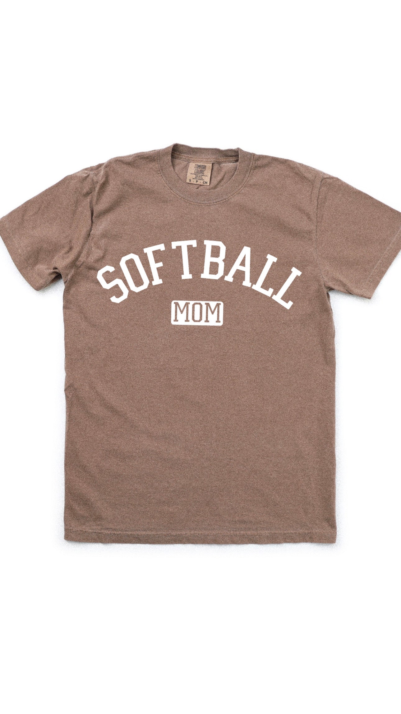 SOFTBALL MOM - ADULT TEE