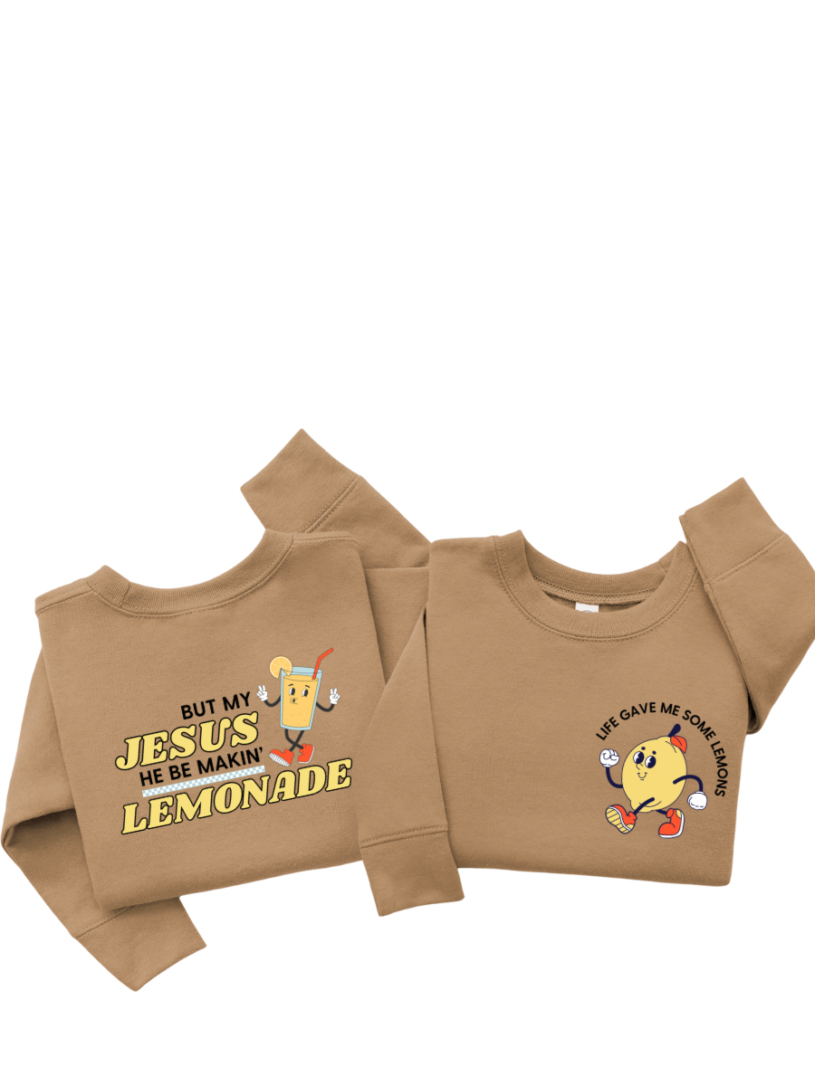 LIFE GAVE ME SOME LEMONS - KIDS CREWNECK SWEATER