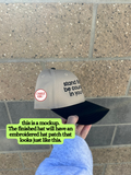 stand firm and be courageous in your faith | Charlie Kirk - Adult Embroidered Hat