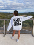 FERAL MAMA RAISING FERAL KIDS - ADULT CREWNECK