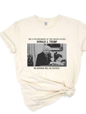 47TH PRESIDENT DONALD J. TRUMP • ADULT TEE