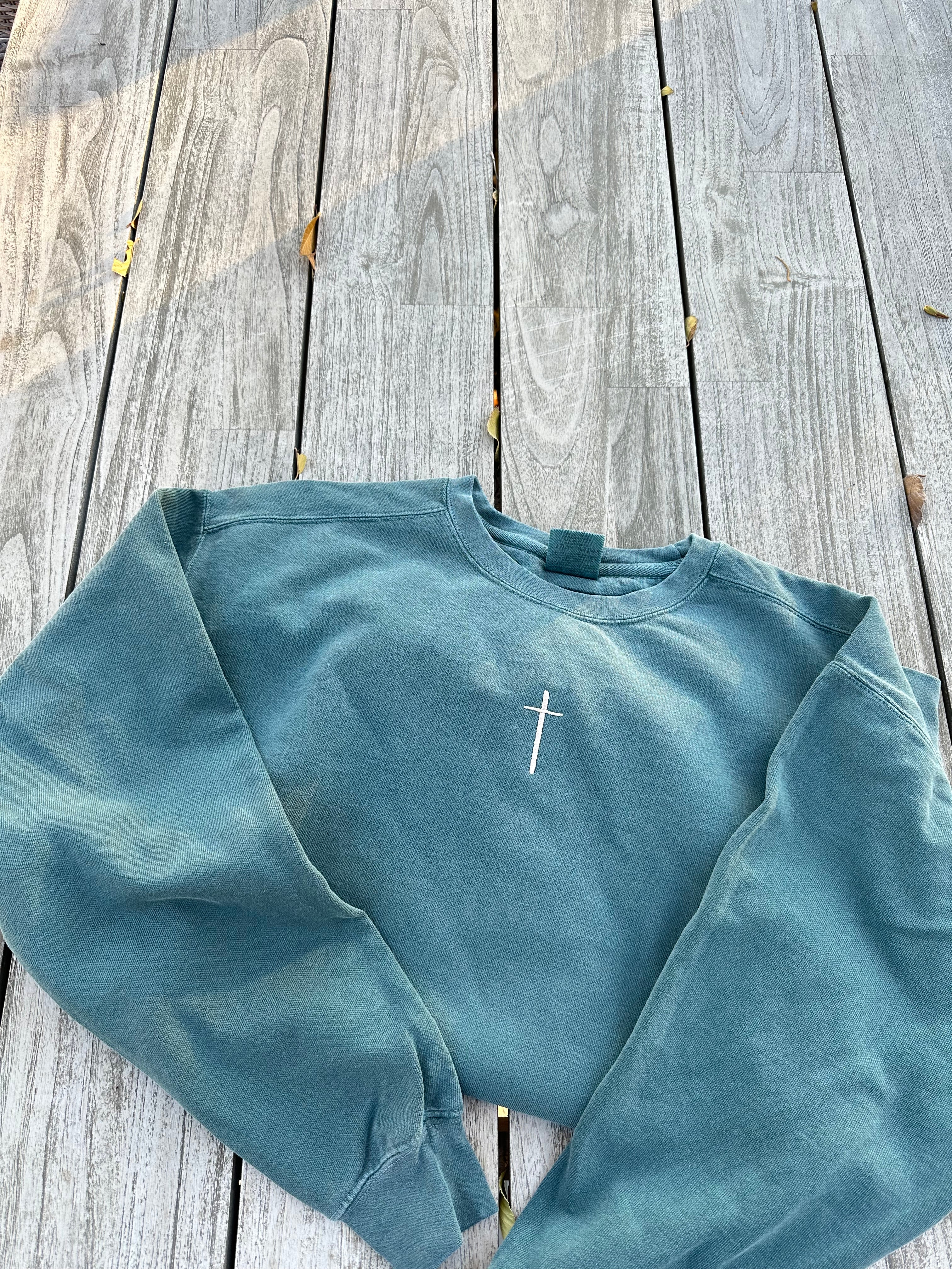 BE THE REASON - CHRISTMAS WASHED CREWNECK