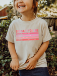 GOD SAYS YOU ARE STRONG, WORTHY, LOVED, ENOUGH - KIDS TEE