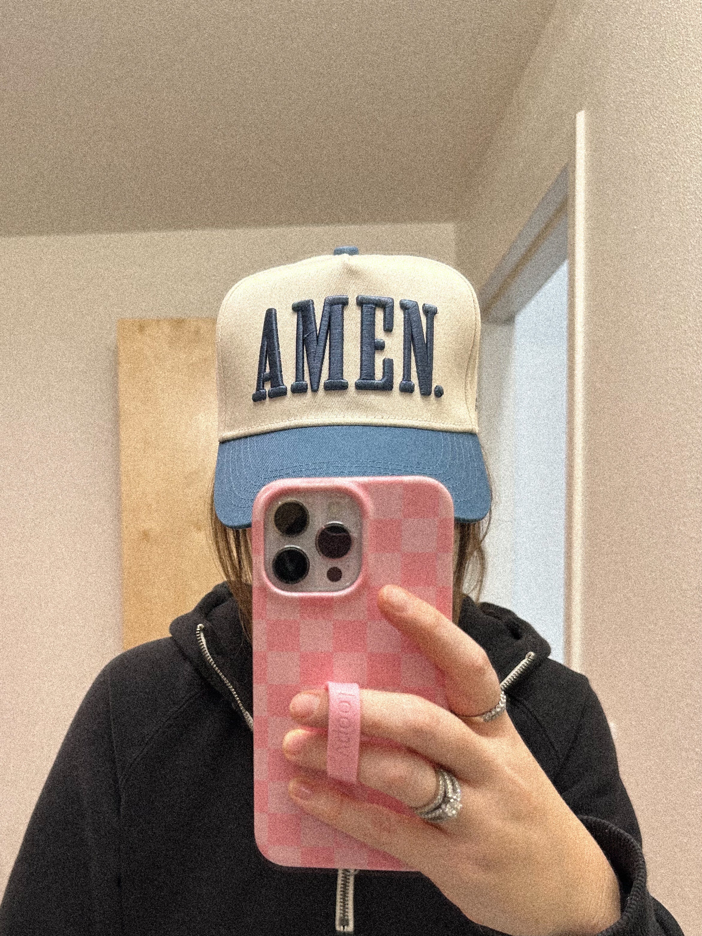 AMEN - Love God, Love People Hat