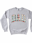 PLAID DAD ADULT CREWNECK