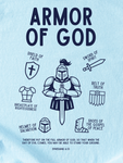 YOUTH ARMOR OF GOD SHORT SLEEVE TEE